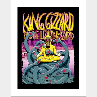 Vintage King Gizzard & the Lizard Wizard Posters and Art